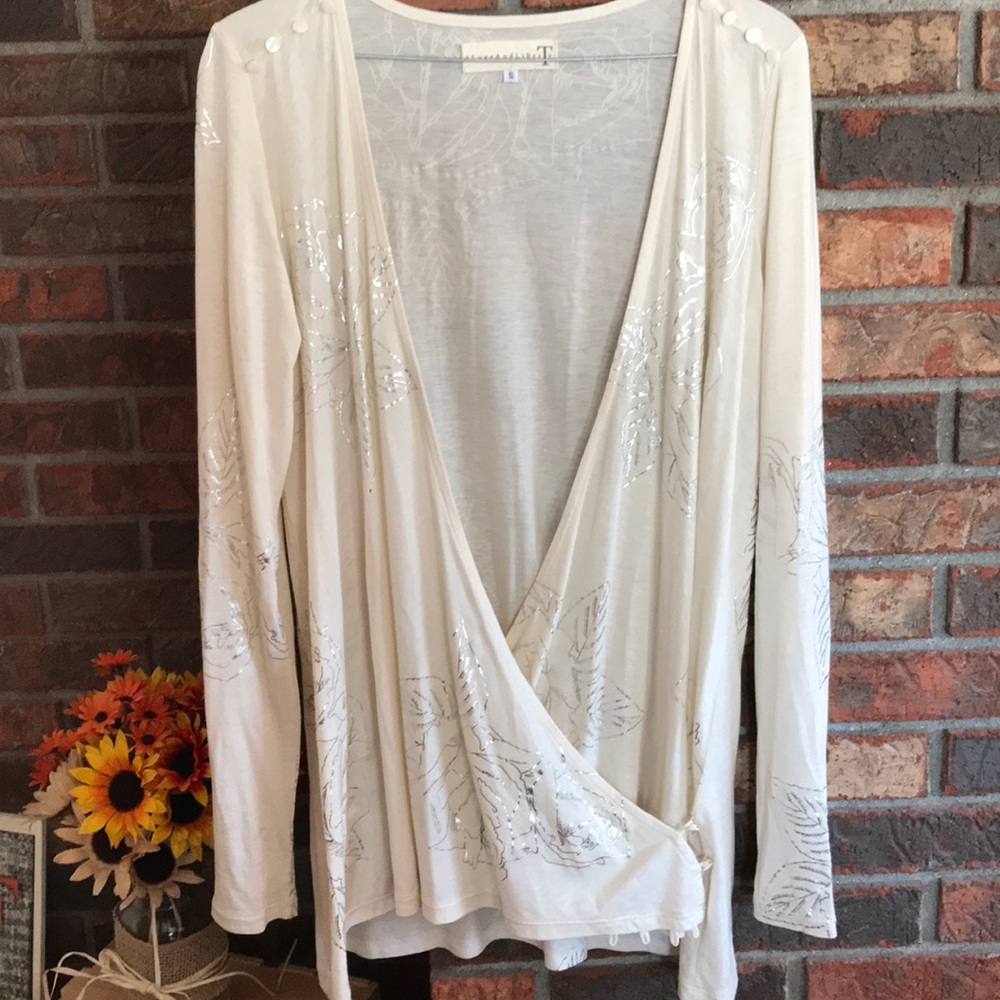 Johnny Was 4 Love and Liberty wrap blouse